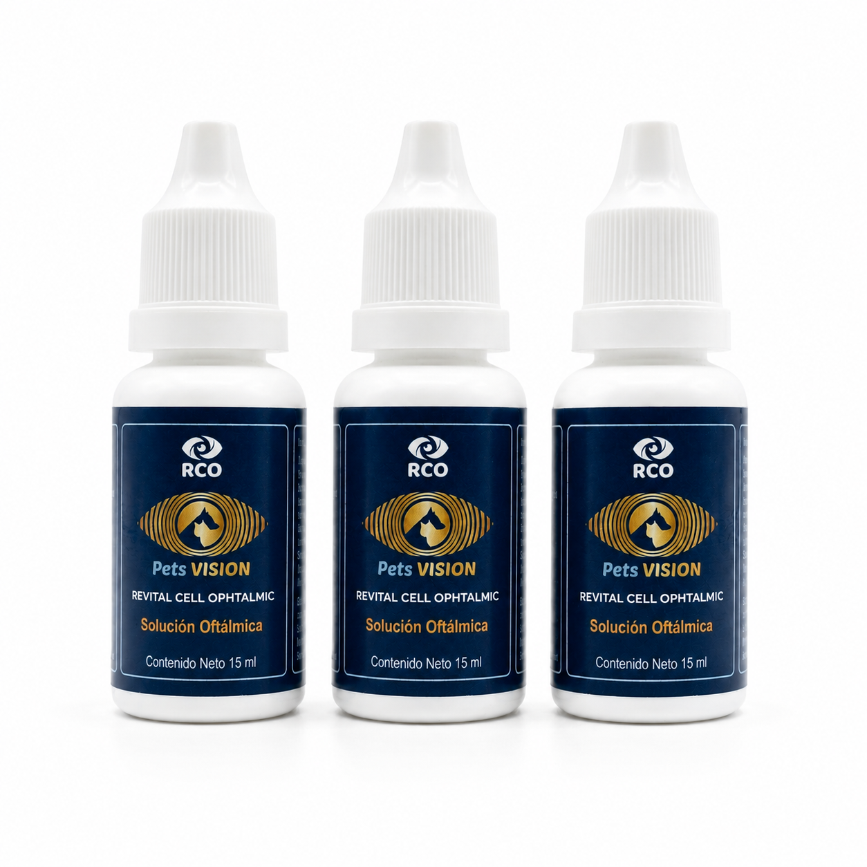 Oferta de 3 frascos de Pets Vision x 15 ml